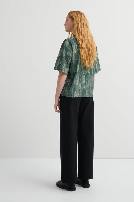 Kowtow Brushstroke Tee - Forest