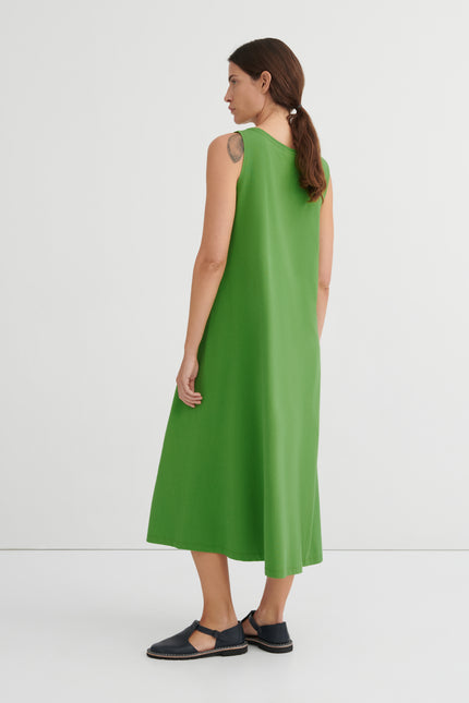 Kowtow Tank Swing Dress - Spring Green