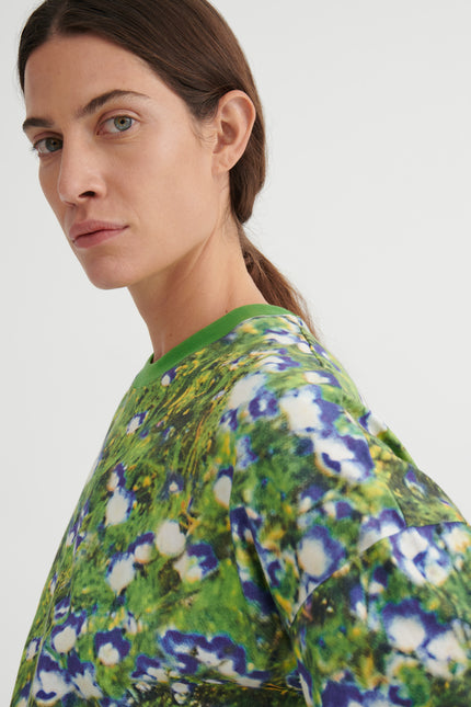 Kowtow Oversized Boxy Tee - Bluebell