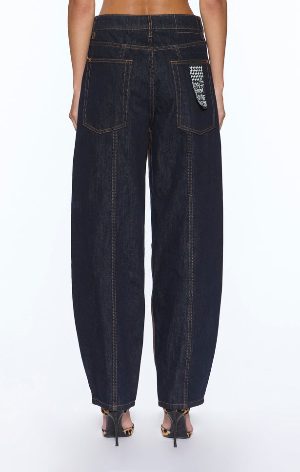 Ksubi Barrel Jean Original Spliced - Denim