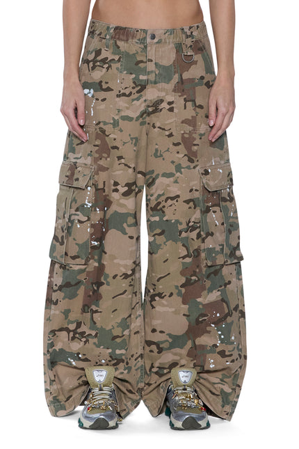 Ksubi Ksuper Cargo Pant - Woodland Camo