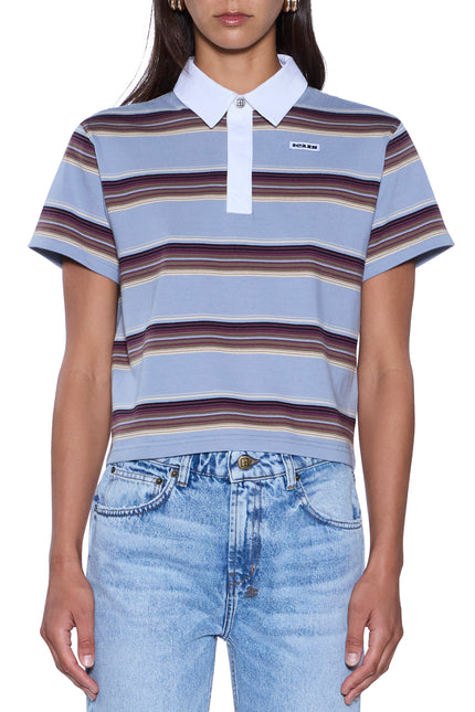Ksubi SOTT Shrunken Polo - Multi Stripe