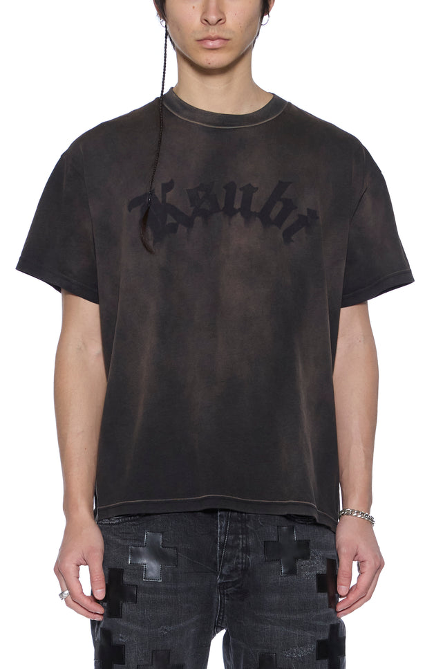 Ksubi Idols SID SS Tee - Sunfade Charcoal