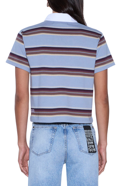 Ksubi SOTT Shrunken Polo - Multi Stripe