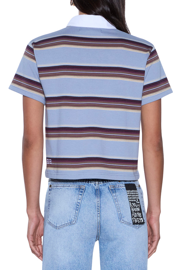 Ksubi SOTT Shrunken Polo - Multi Stripe