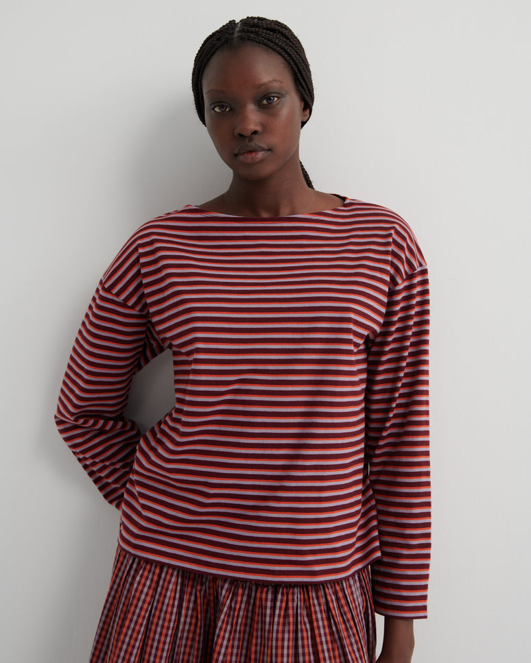 Kowtow Jamie Top - Stack Stripe