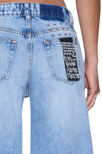 Ksubi Dropout Jean - Flight Blue