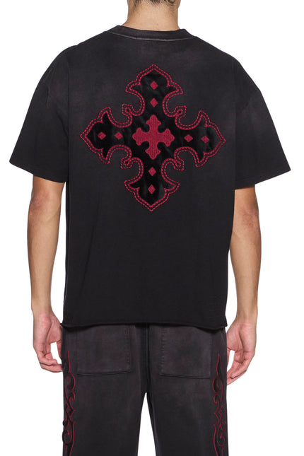 Ksubi Paise Ekcess SS Tee - Black Fade