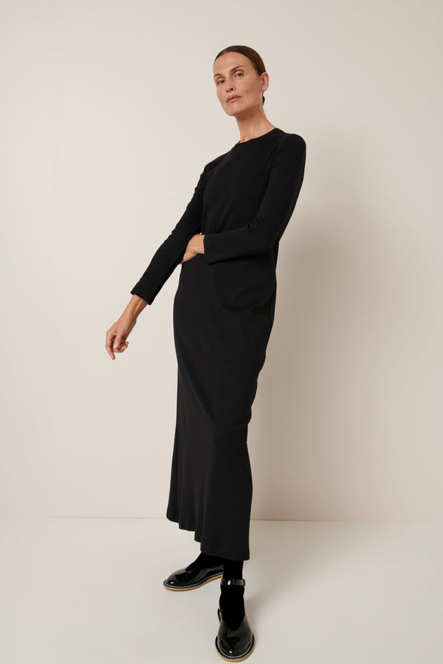 Kowtow Column Dress - Black