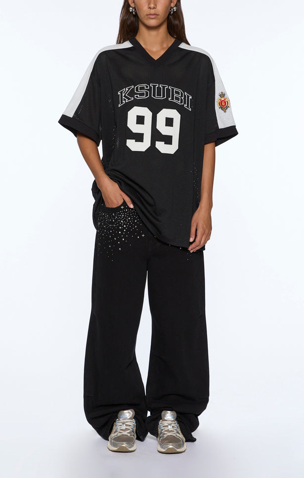 Ksubi 99 Short Sleeve Jersey - Black