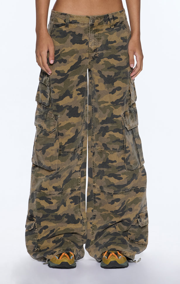 Ksubi Dropout Cargo Pant - Camo