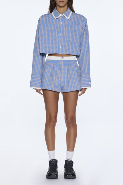 Ksubi Boxer Shorts - Blu Check