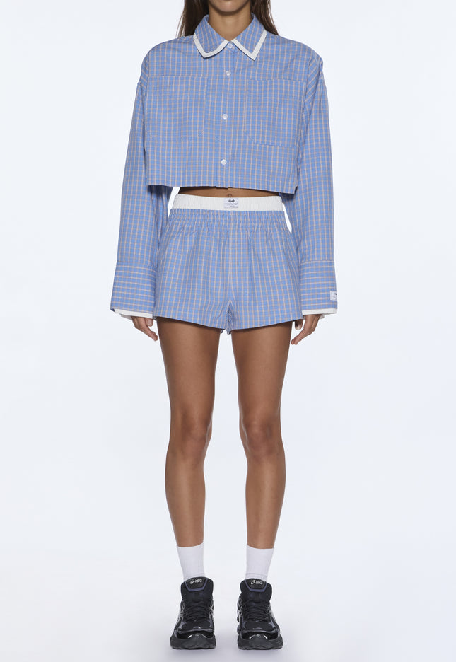 Ksubi Boxer Shorts - Blu Check