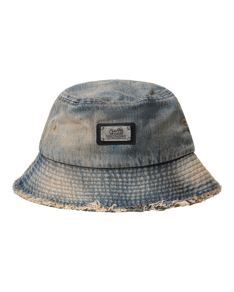 Ksubi Plated Bucket Hat Brooklyn - Denim