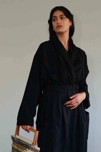 Otsu Yama Jacket - Cotton - Black