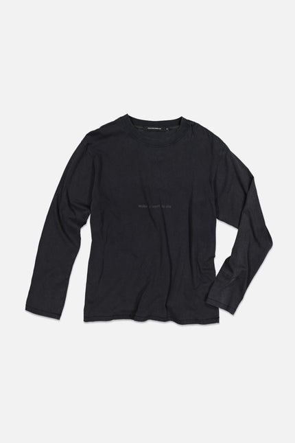 Stolen Girlfriends Club Heaven Long Sleeve Tee - Charcoal