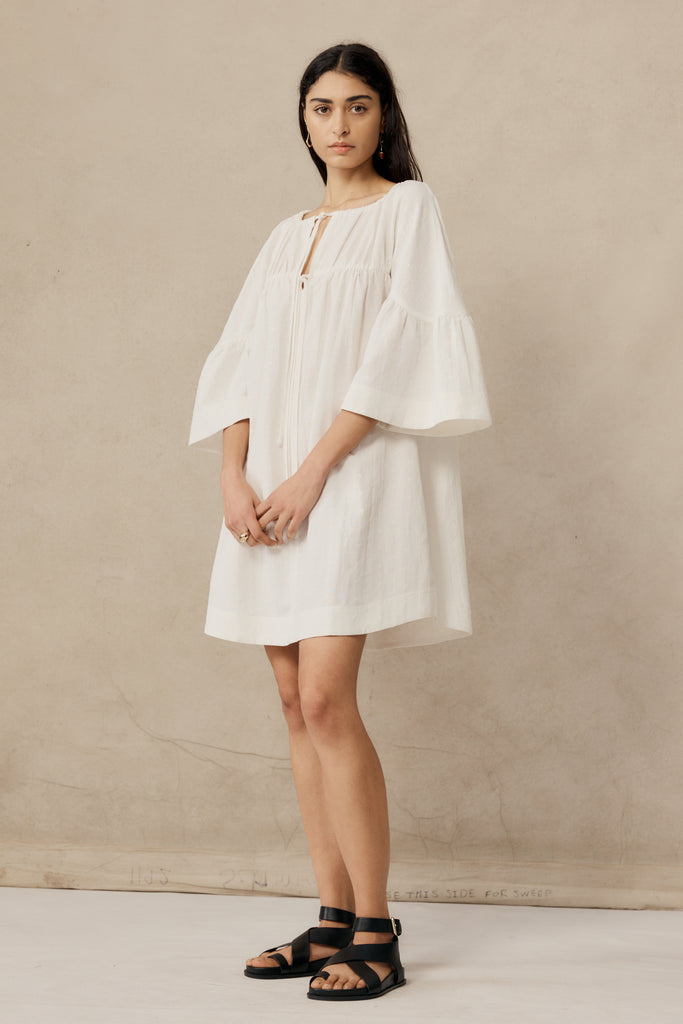 Marle Blanche Dress - Ivory