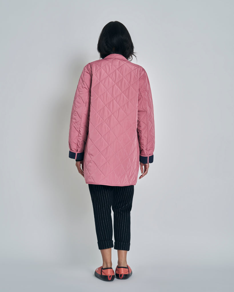 New Lands Quilted Jacket - Blush
