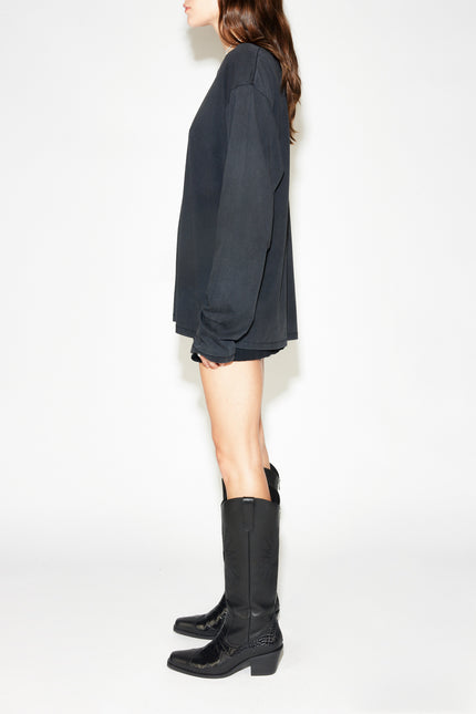 Stolen Girlfriends Club Heaven Long Sleeve Tee - Charcoal