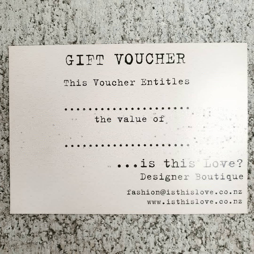 Gift Voucher - in Store