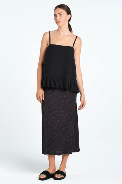 Nyne - Sculpture Skirt - Paisley