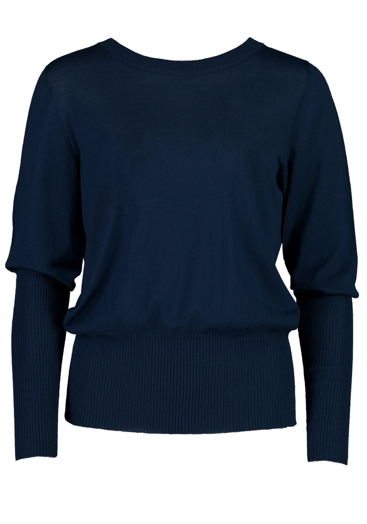 Standard Issue Long Rib Sweater Navy' is this Love?