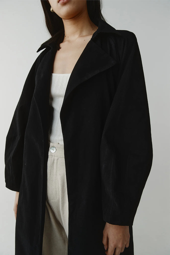 Marle Clio Trench - Black