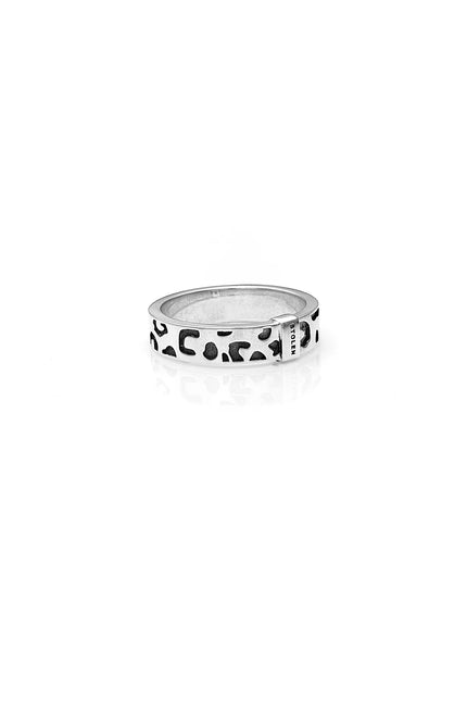Stolen Girlfriends Club Leopard Band Skinny - Sterling Silver