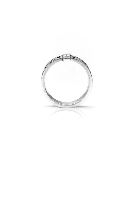 Stolen Girlfriends Club Leopard Band Skinny - Sterling Silver