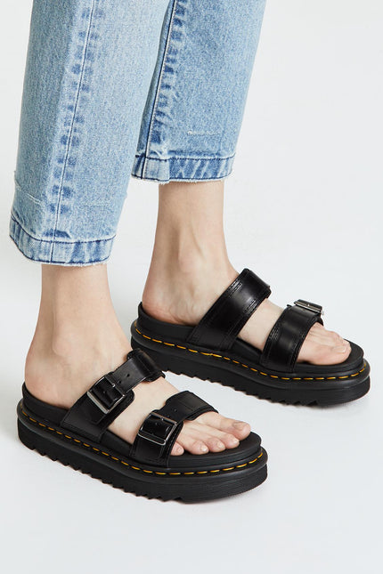 Dr. Martens Myles Sandal - Athena - Black