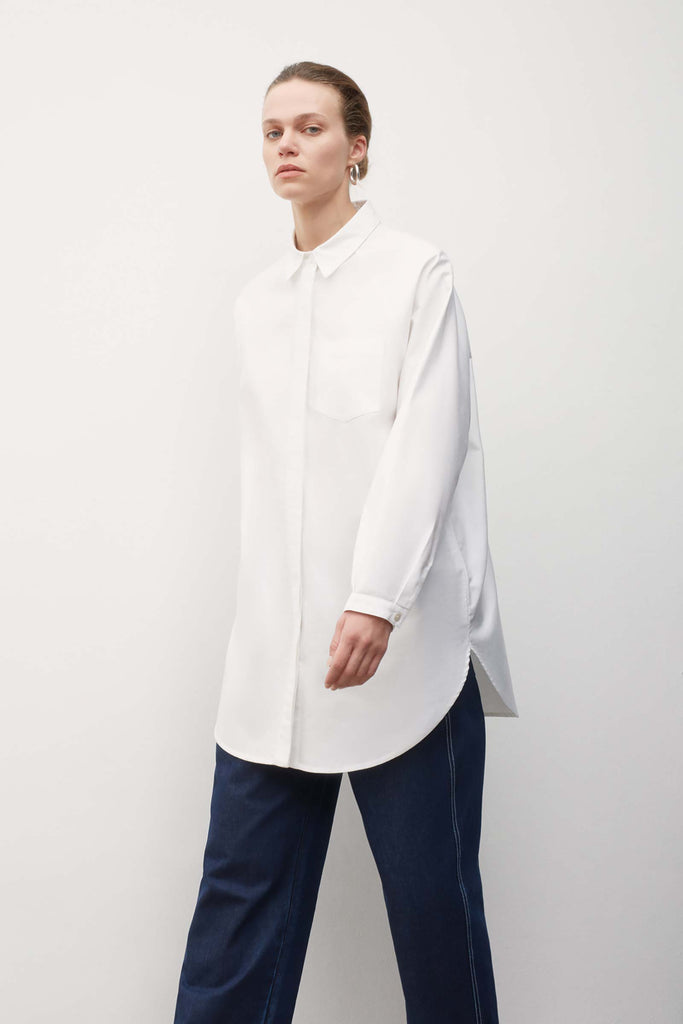 Kowtow Oversized Shirt - White`