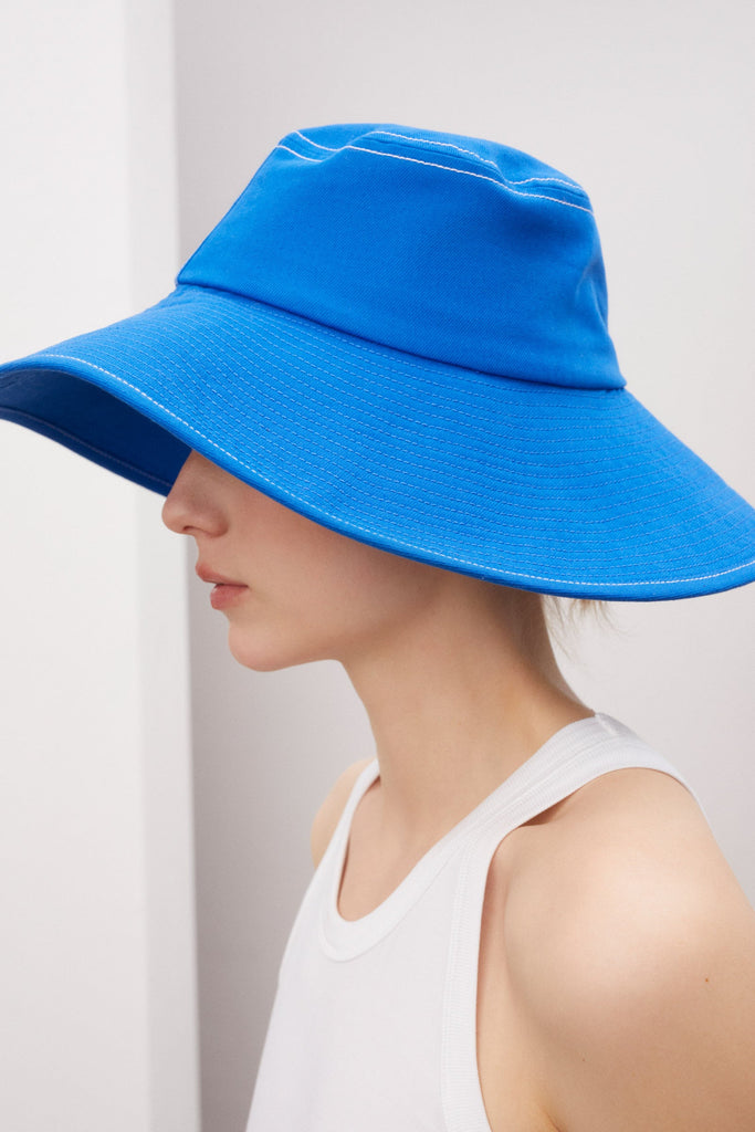 Kowtow - Parasol Hat - Blue Denim
